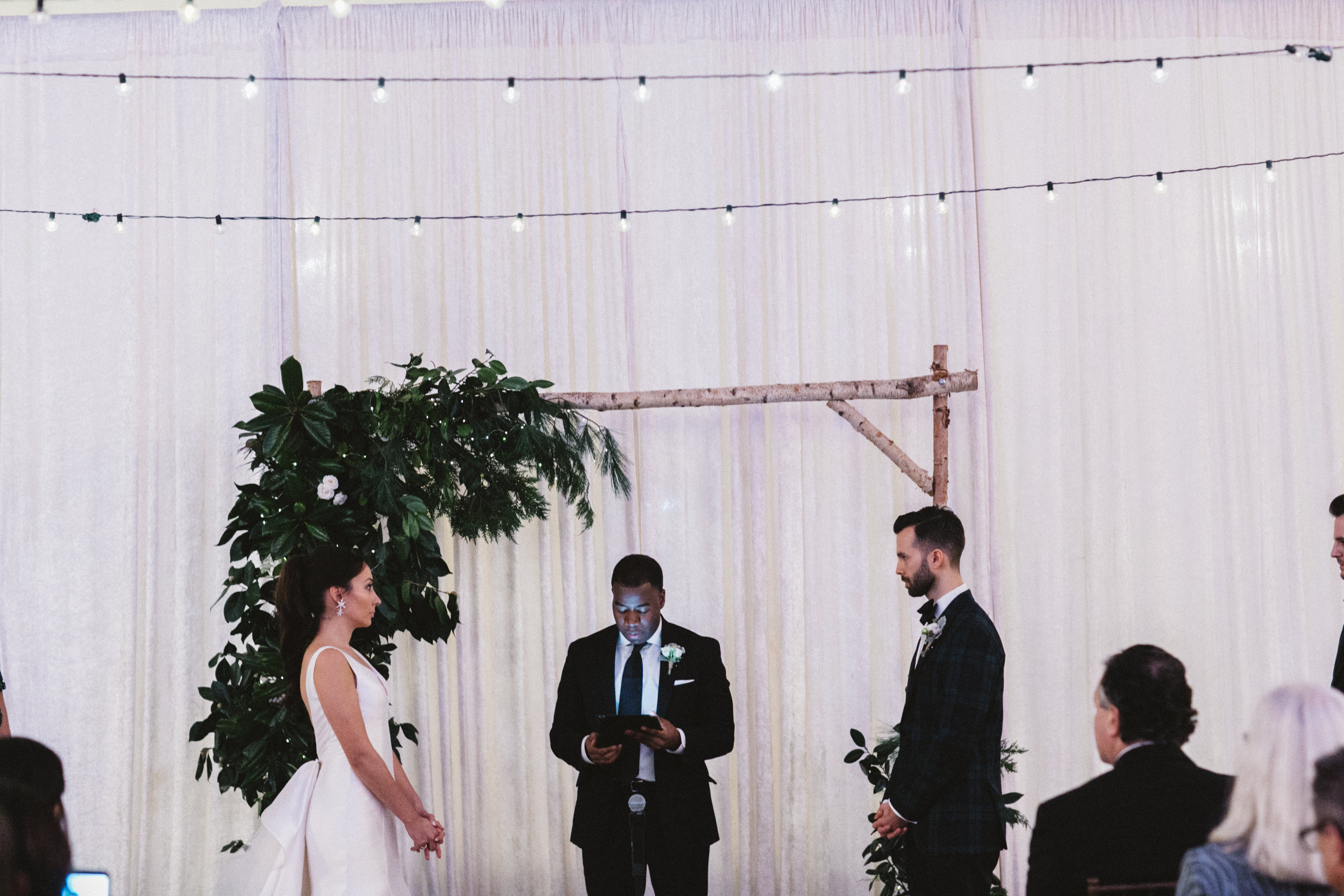 Ceremony in a market in Washington D.C.