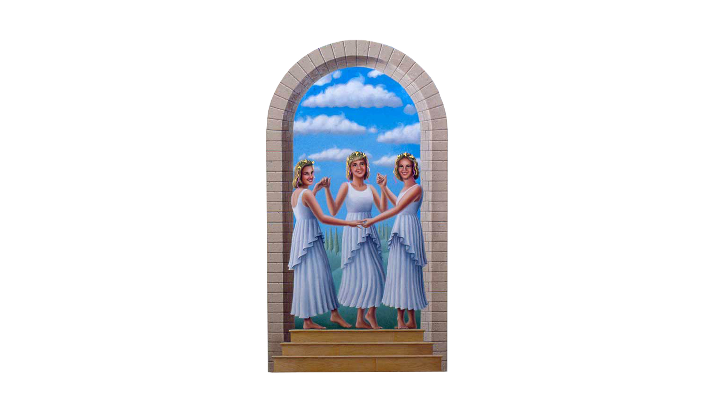 "Three Graces", Portrait of the Fowler Sisters