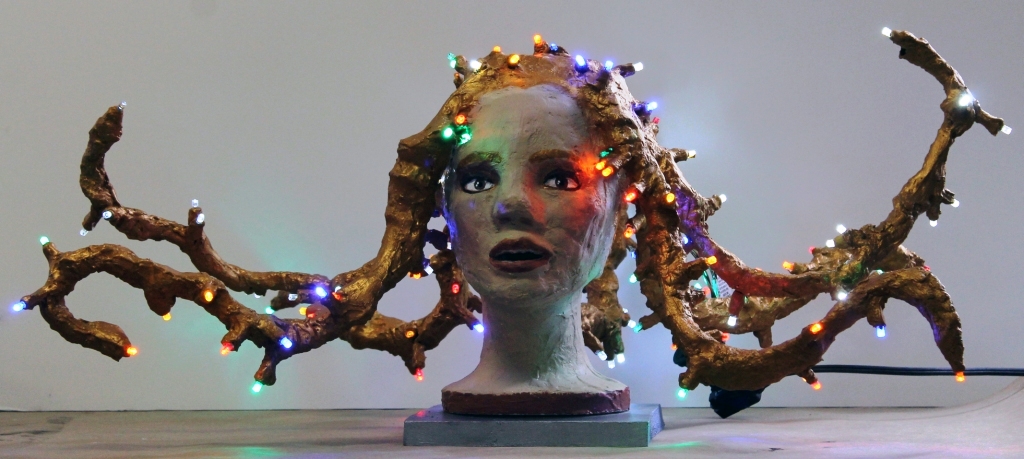 "Goldilocks", 12th Grade, independent project, mixed media