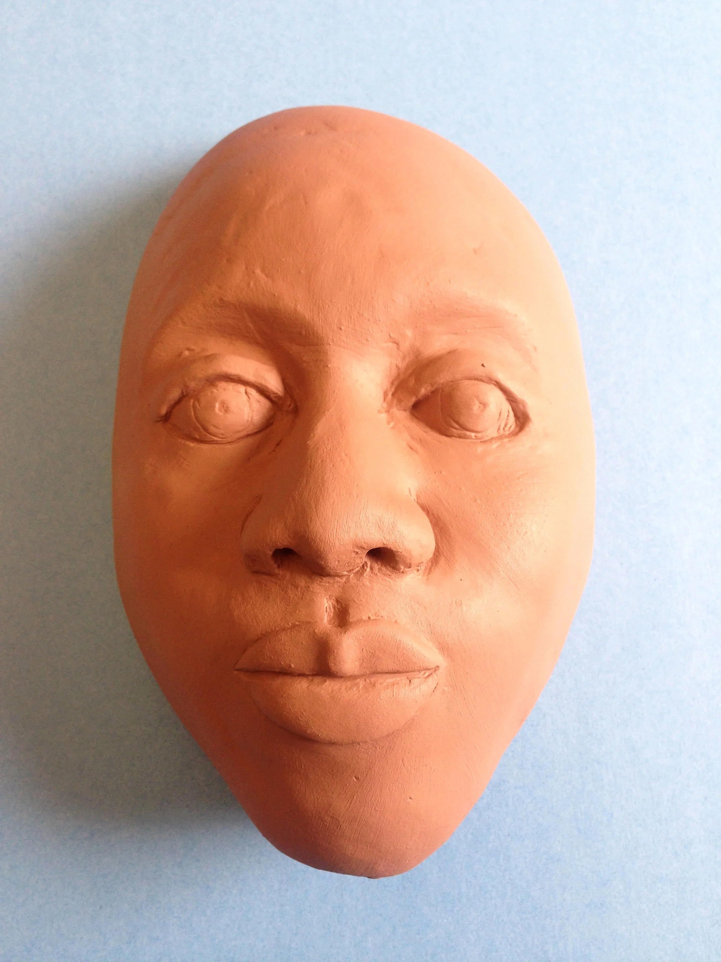 Clay Mask Project, life size