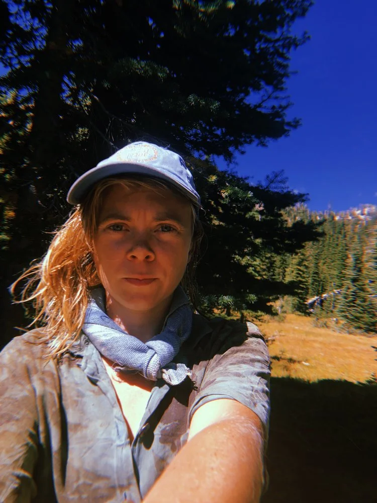 Kelly selfie in the Wallowas this summer.