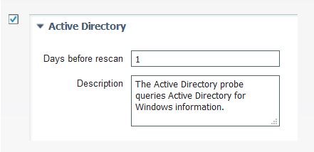 Active Directory profiler