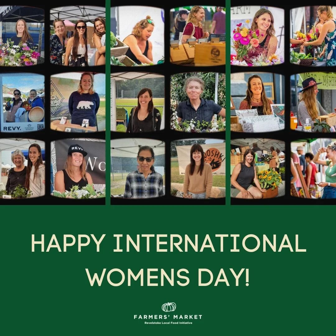 Today we celebrate all the women in our community! 
From vendors to shoppers, board members and market managers. We are stoked to be surrounded by strong female thinkers and makers, our world is a vibrant place because of all your efforts! 

#revelst
