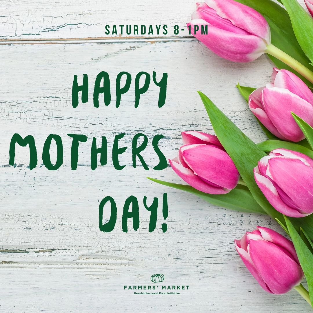 Why don't you invite your mom to the farmers market, spend some quality time and find a gift she loves! 
From fresh cut flowers to jewellery, art, food and beverages, we're sure you'll find something for your mom! 
See YOU at the market! 

🗓 Saturda