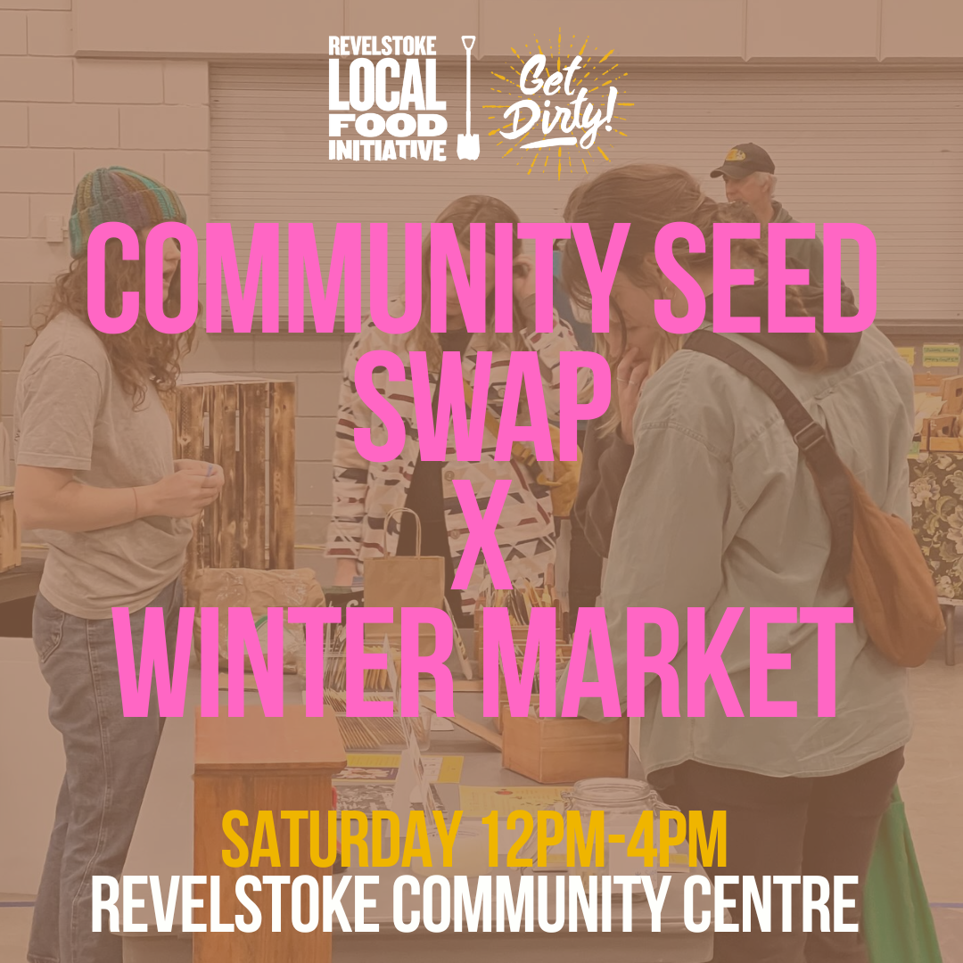 COMMUNITY SEED SWAP AT THE WINTER FARMER'S MARKET