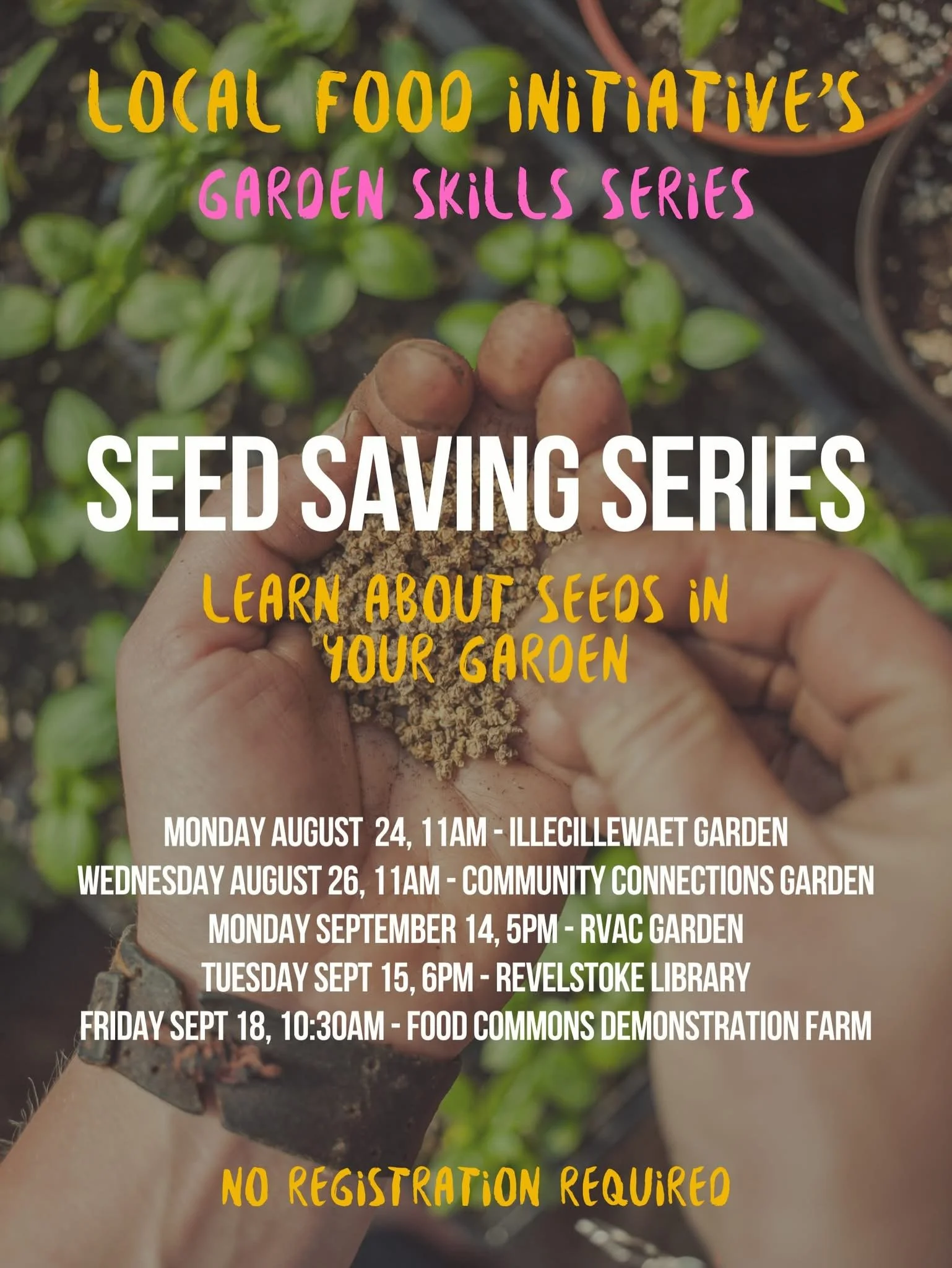 SEED SAVING: A community event