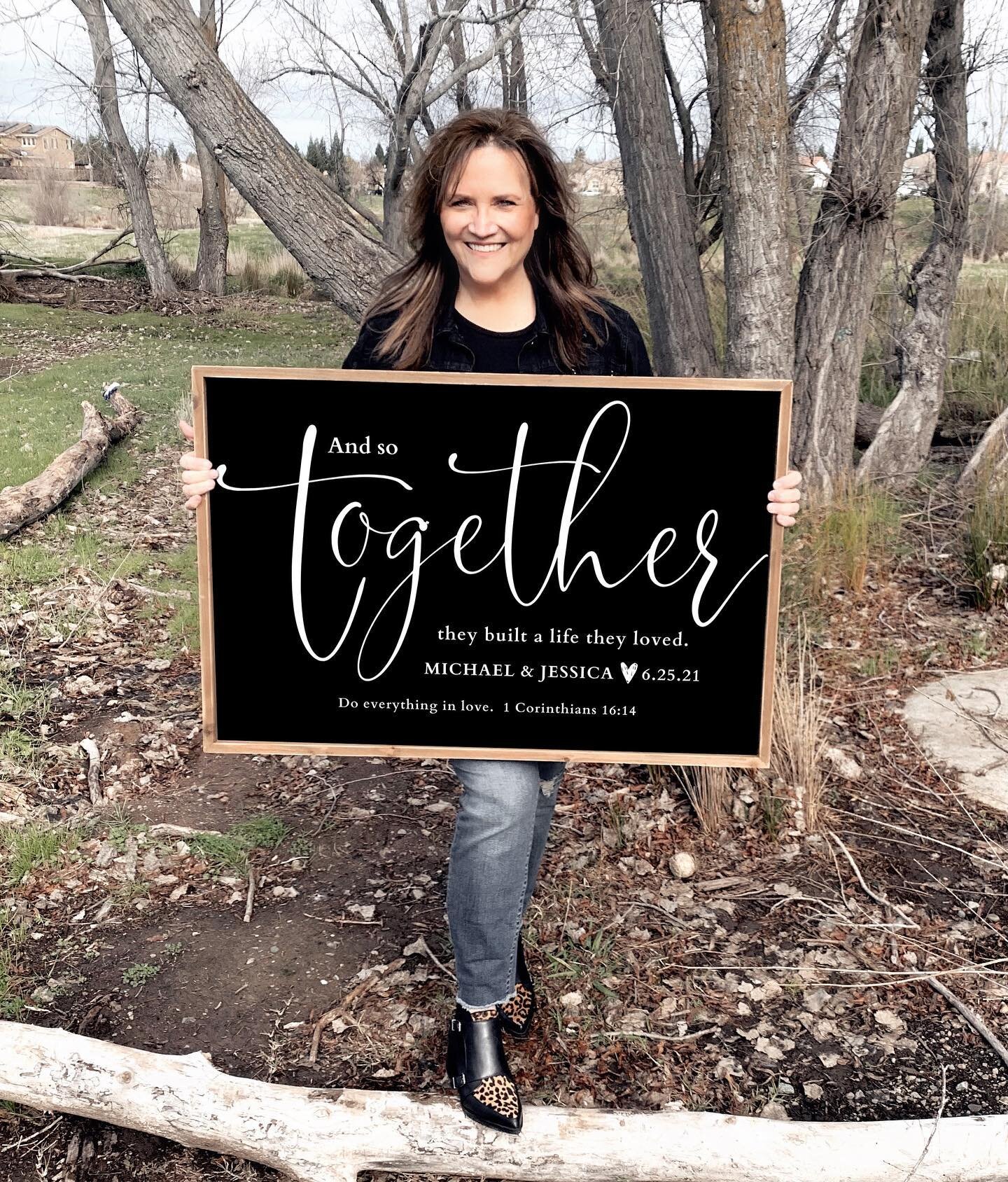 TOGETHER is the best place to be, no?

Especially after the year we&rsquo;ve had. So many stories of loneliness these days. It breaks my heart.

Praying for 2021 for us all.

2021 has brought me into a new season. I make signs.

This new printable si