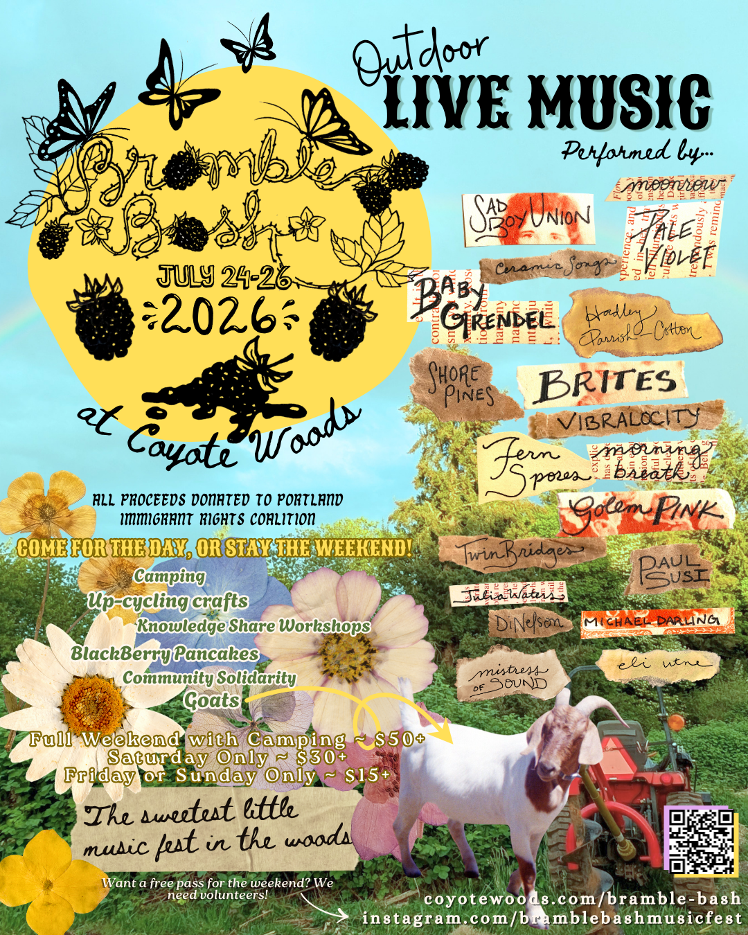 Bramble Bash 2026 Flyer