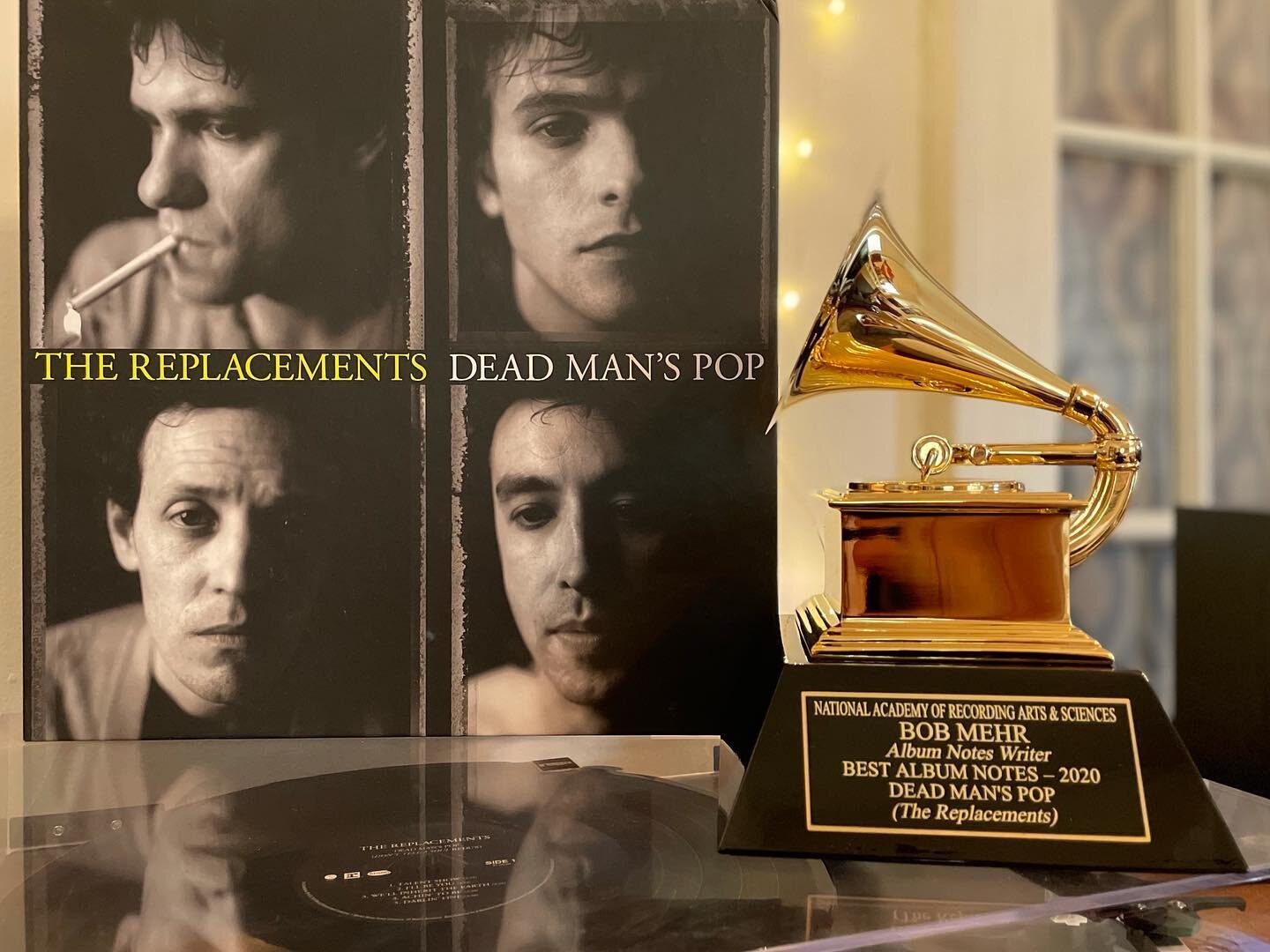 Well, the mail came today. In the words of Jack Benny: I don't deserve this award, but I have arthritis and I don't deserve that either. Much as I'm proud of this lovely honor, I'm even more proud of 'Dead Man's Pop' itself, and the fact that we were