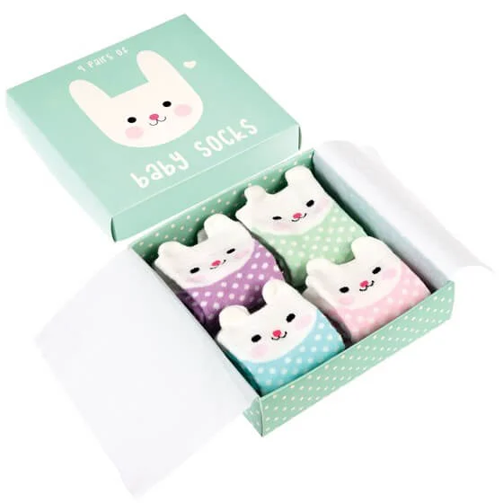 pastel baby socks bearhugs bear newborn baby baby shower gift delivery uk
