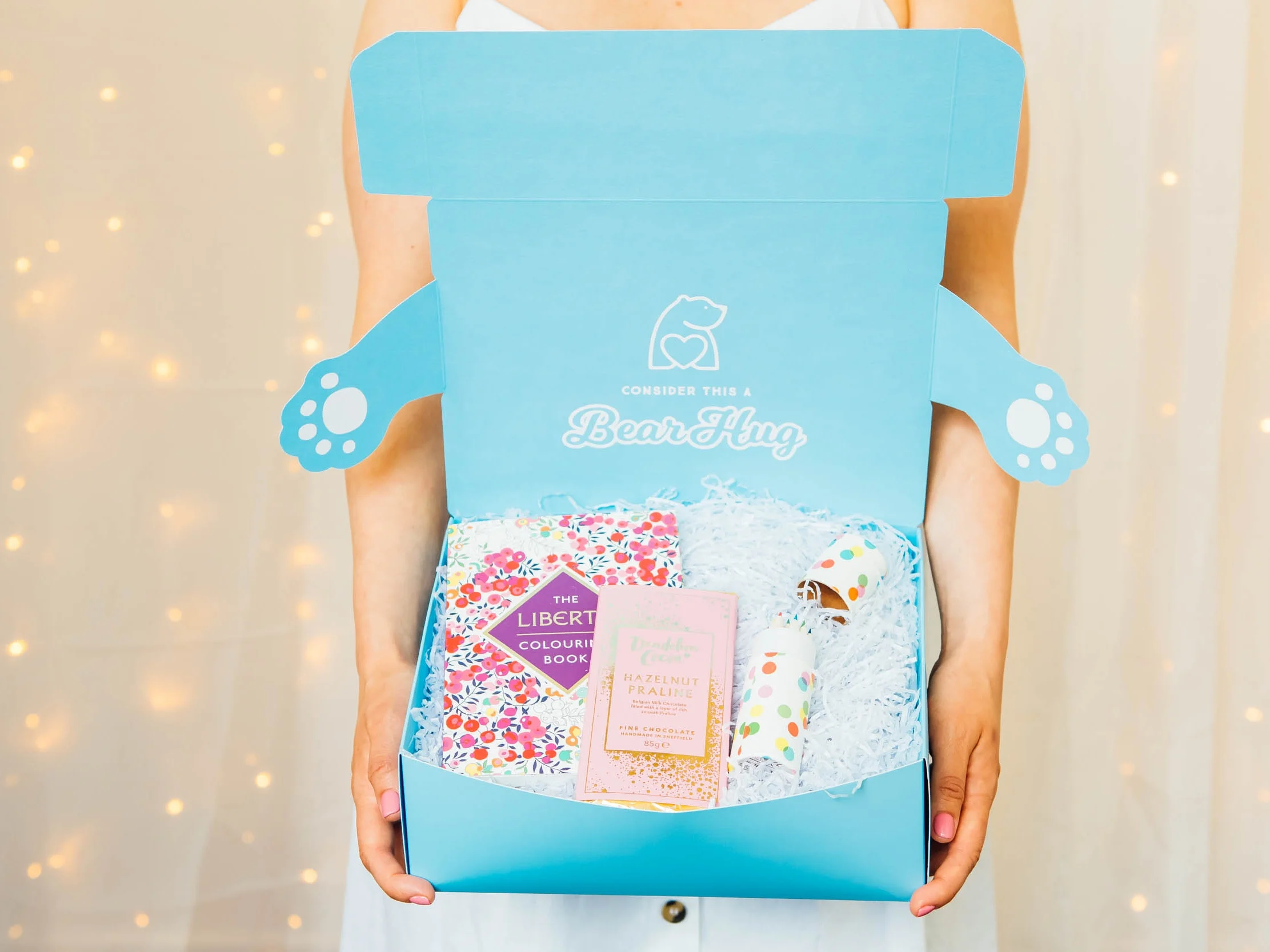 Send A Gift To Friends In Scotland Bearhugs Gifts Send A Hug In A Box Thinking Of You Gift By Post