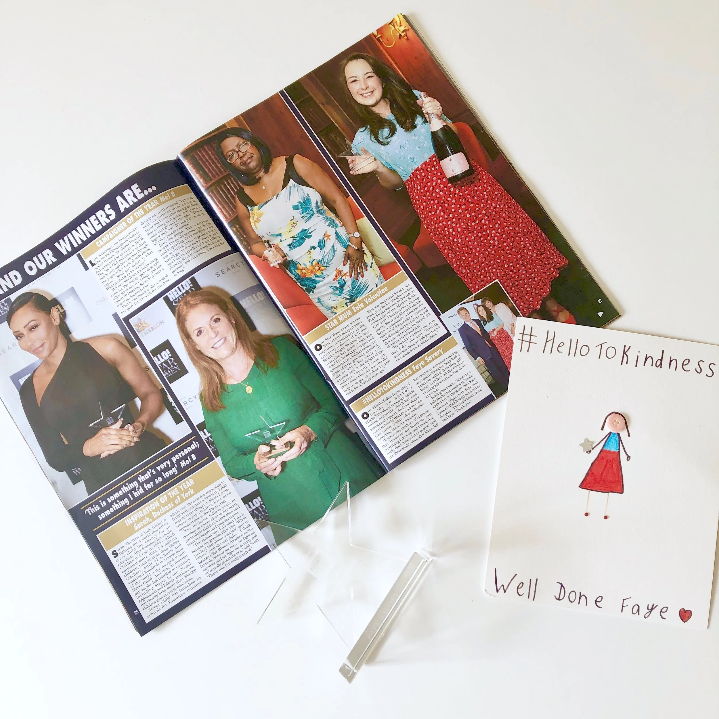 Faye Savory HELLO! Magazine Star Women Awards Hello To Kindness.jpg
