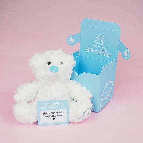 Send A Hug Teddy Sending A Hug Teddy Bear Personalised Gift Gifts for Her 