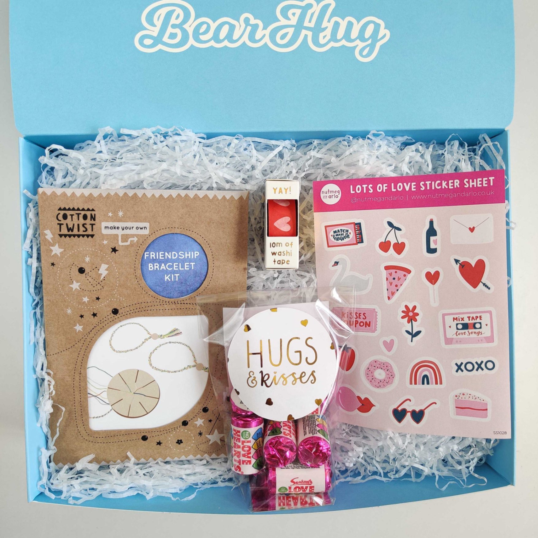 Hug By Post BearHugs Gifts | Send a 'Hug in a Box' Thinking of You Gift by Post