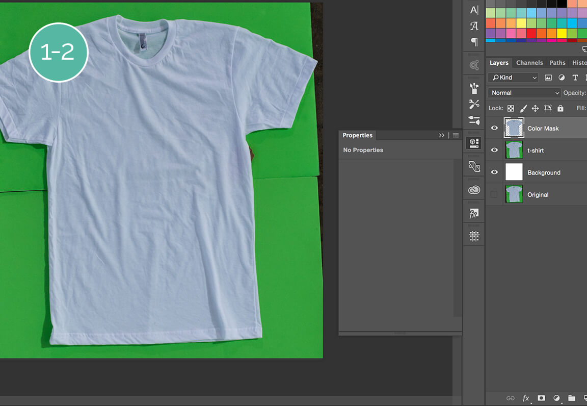 How to Create a T-Shirt Mockup | Michael Hoss Design | Graphic design Nashville, TN.