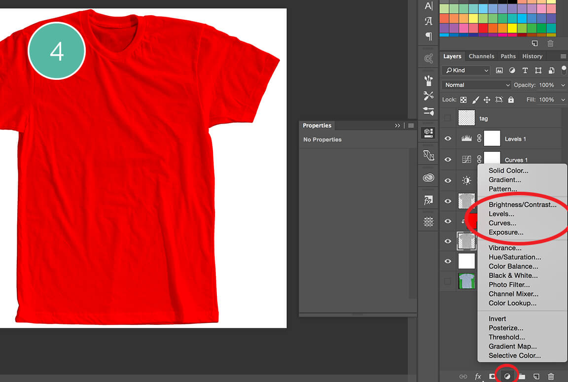How to Create a T-Shirt Mockup | Michael Hoss Design | Graphic design Nashville, TN.