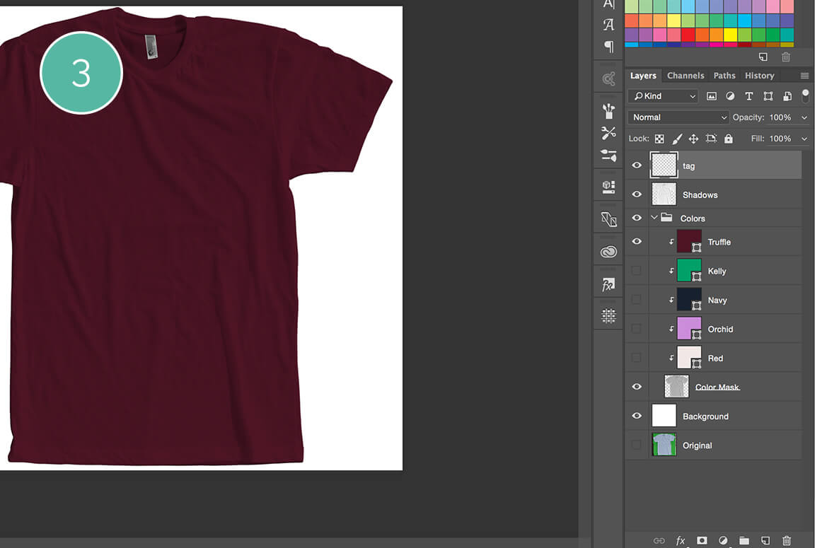 Download How to Create a T-Shirt Mockup — Graphic Design Nashville ...