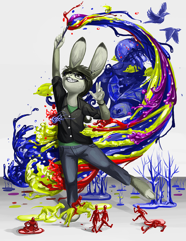 Inspired by the movie Zootopia, Kubo and the Two Strings, and a conversation about the movies with a very respectable artist.