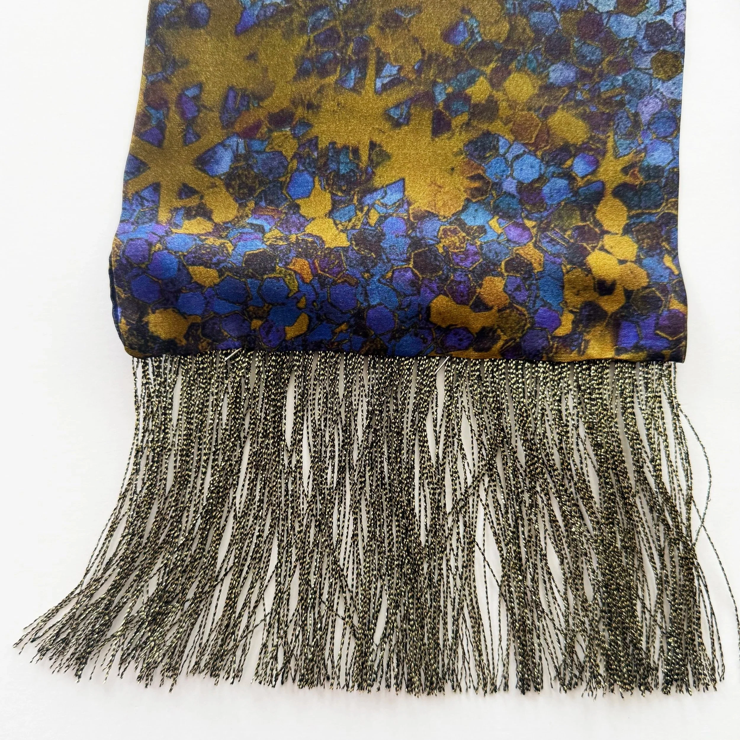 sparkler with bronze fringe