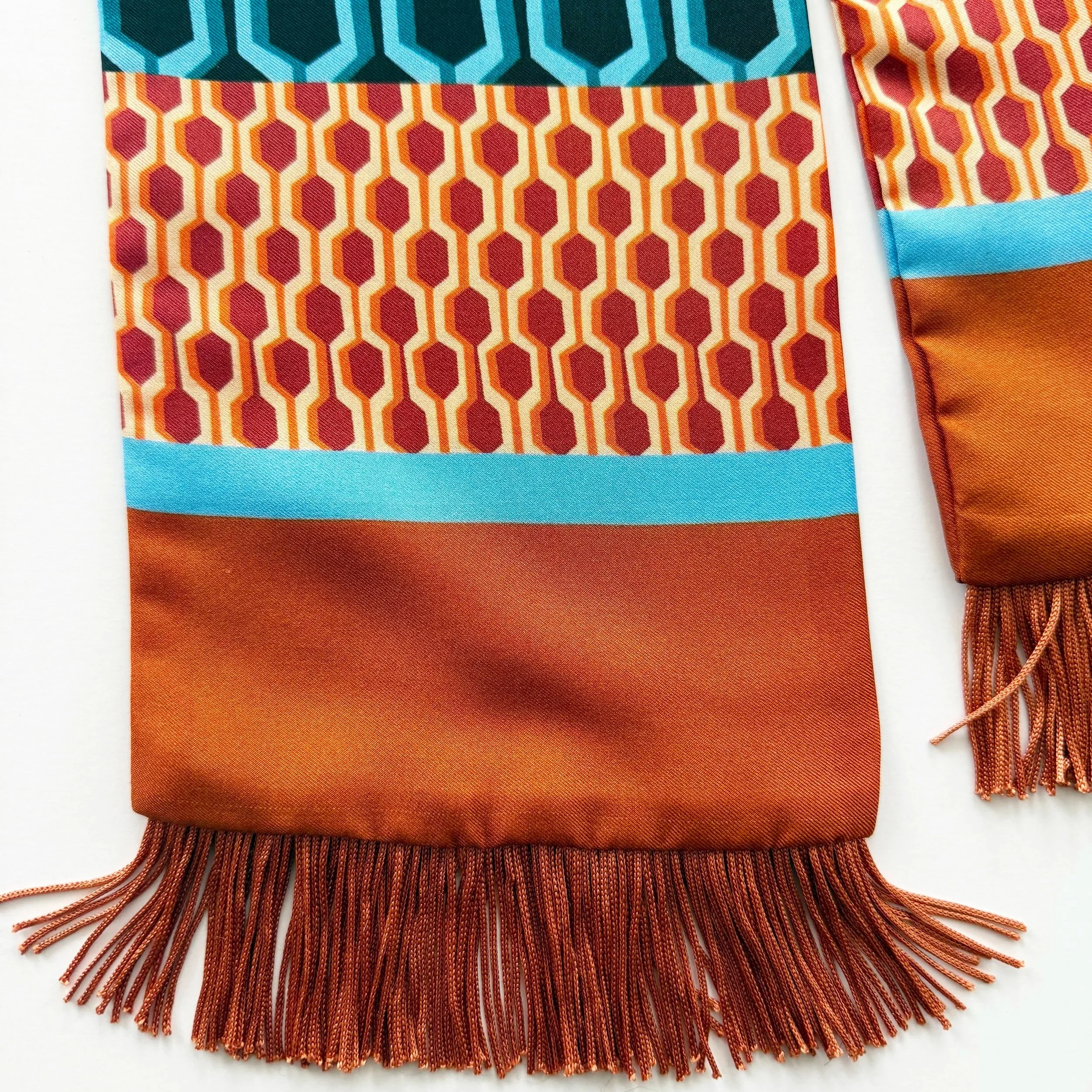 mexico city grid with burnt orange fringe