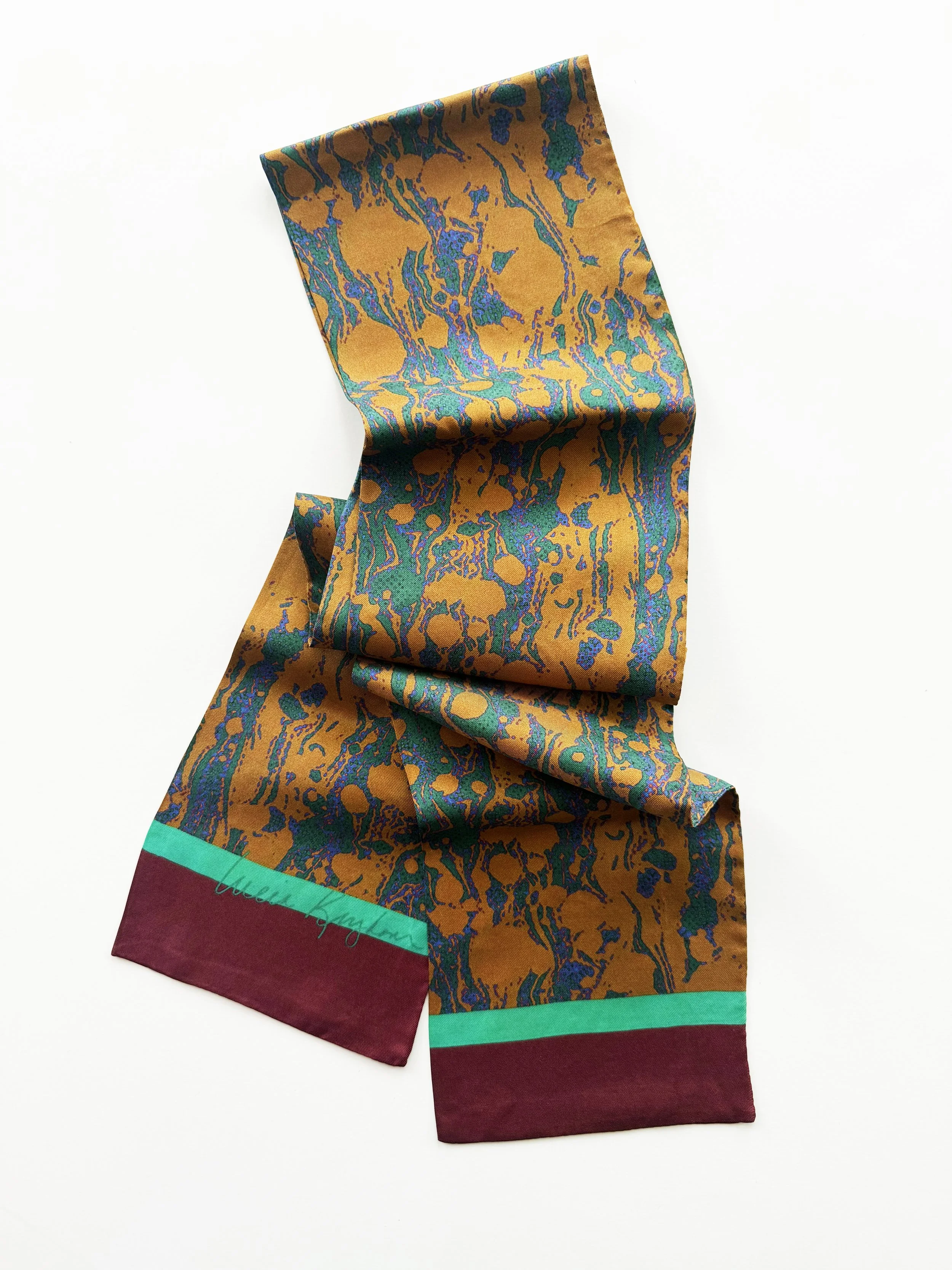 groovy venetian - sienna & raspberry