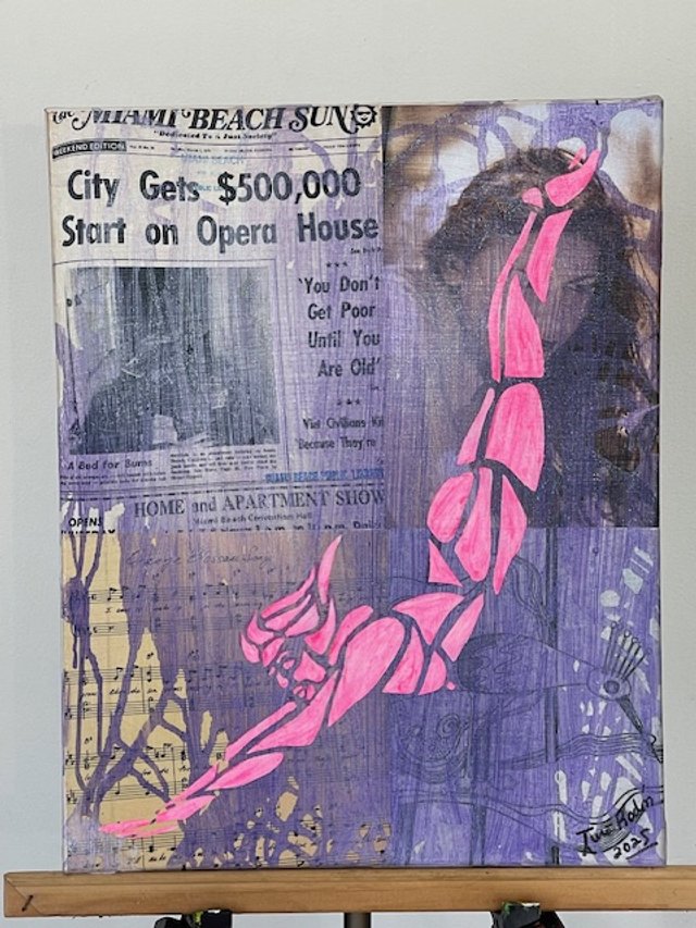 Miami Beach Vintage Series # PINK $1,500.00