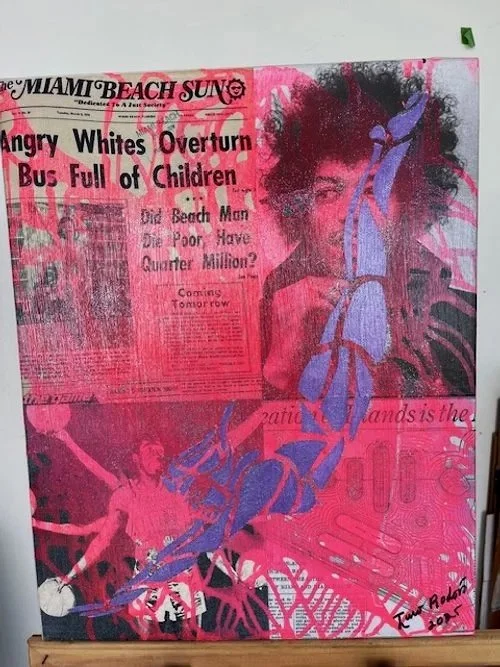 Miami Beach Vintage Series # METALLIC PURPLE $1,500.00