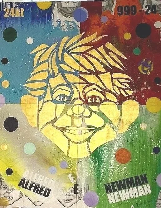 Alfred E Newman 24Kt    999-24