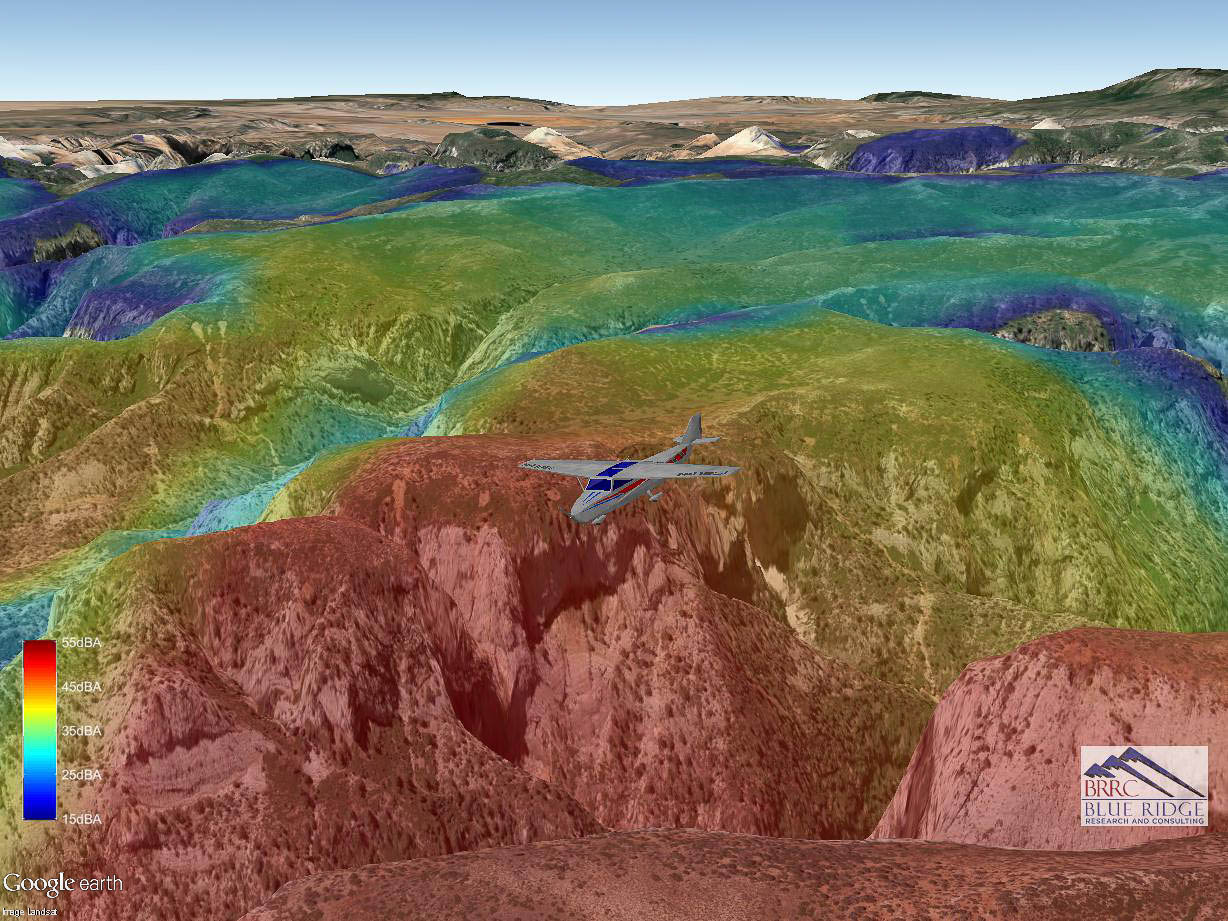 NPS “Upgrades to NMSim Software” BRRC has upgraded the current version of the National Park Service’s noise simulation model NMSim to include the Nord2000 propagation algorithm, and to allow for more advanced data input. Nord2000 is an advanced ray-tracing noise model that includes refraction by the atmosphere and diffraction around terrain. Other advancements include better importation of terrain data, and the ability to import vehicle trajectory files from external sources, such as shapefiles. 