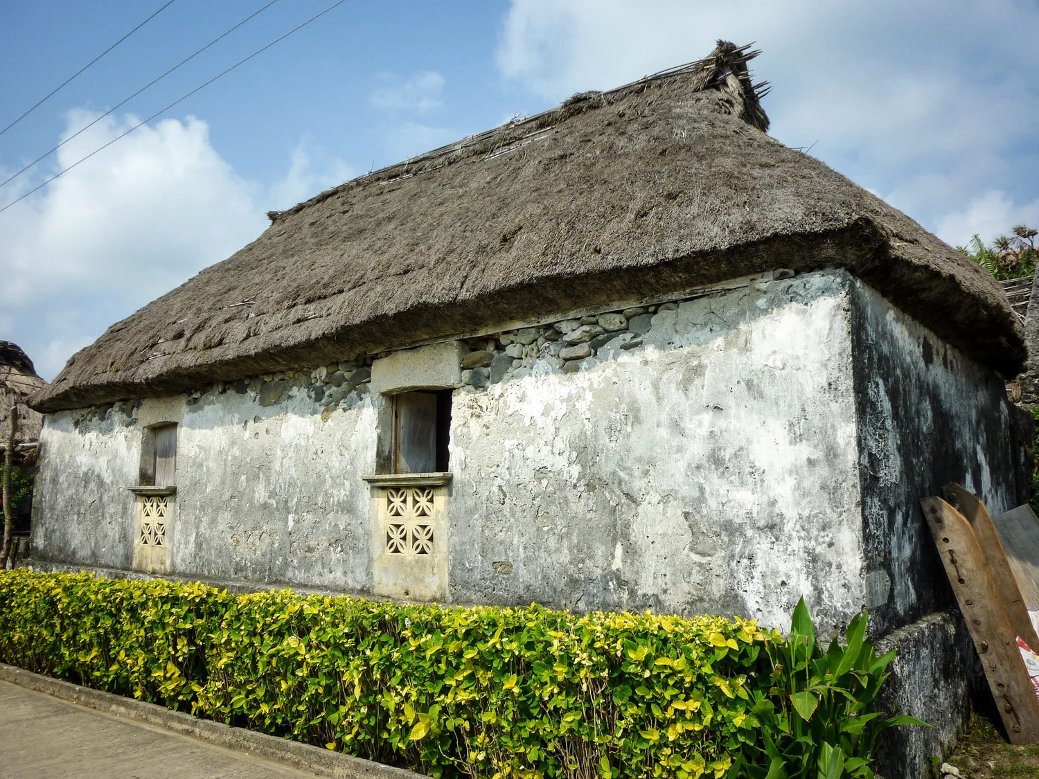 Visit a traditional Ivatan house built to withstand typhoons