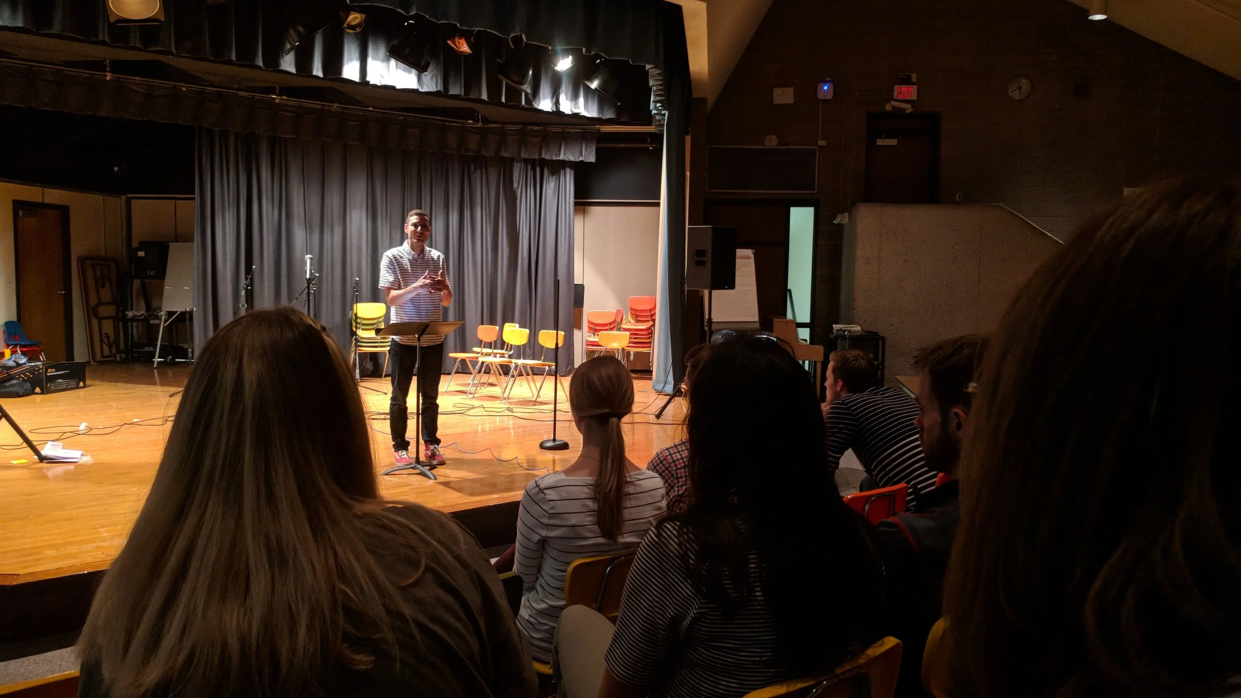Pastor Trent shares the vision and values of Immanuel Fellowship at the Space Preview.