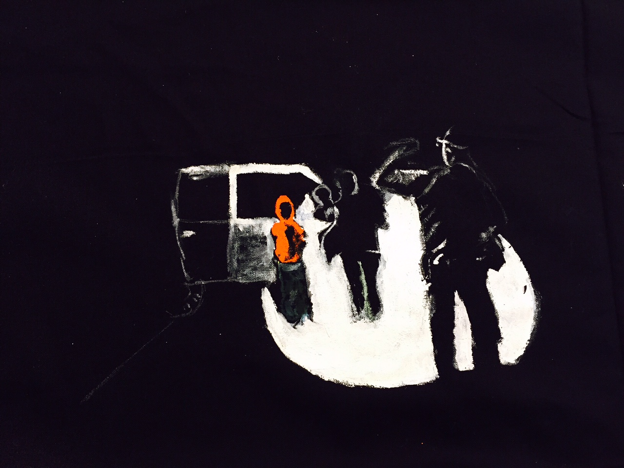 "At night" 