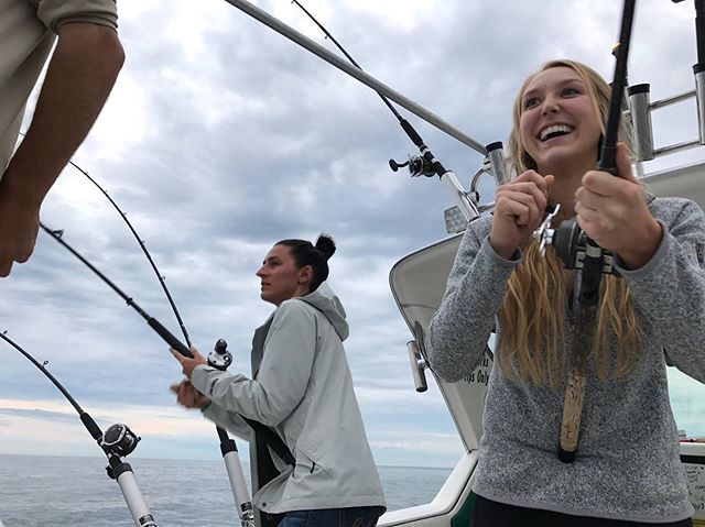 7/13/17 Double!
.
.
.
.
.
#lescheneauxislands #fishmichigan #puremichigan #fishing #michiganfishing #troutfishing #fishon #michigan #thetugisthedrug #catchandrelease #fish #tightlines #kingsalmon #salmonfishing #atlanticsalmon #laketrout #steelhead #