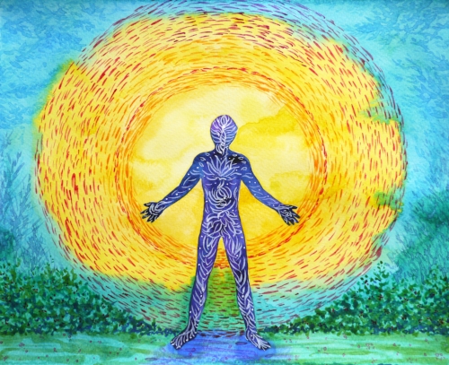 Our aura reveals the truth of who we are via color, patterns and symbols. 