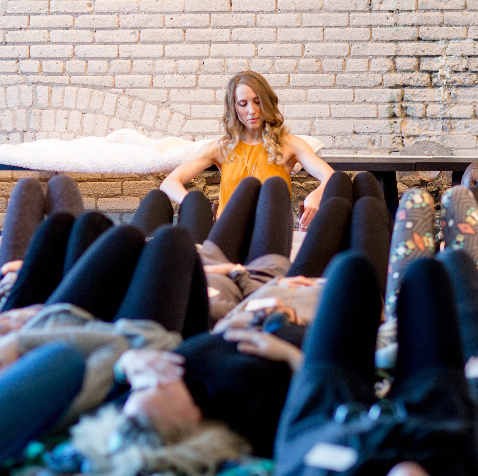Singing bowl soundbath at the Healers Podcast retreat weekend, January 2018. Photo: Penelope Prior