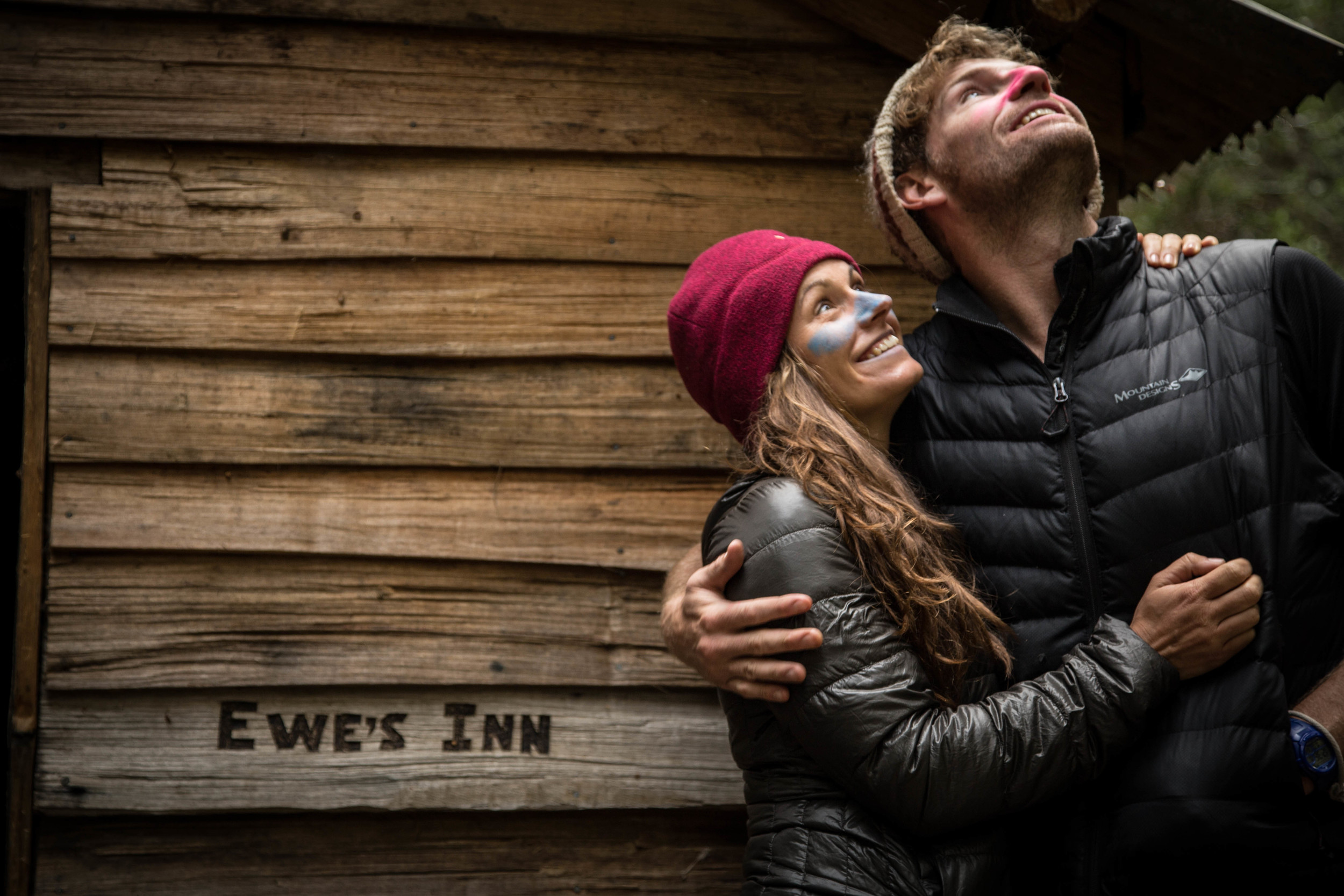 Wild Pedder - Cody & Anita gazing into the Florentine Valley