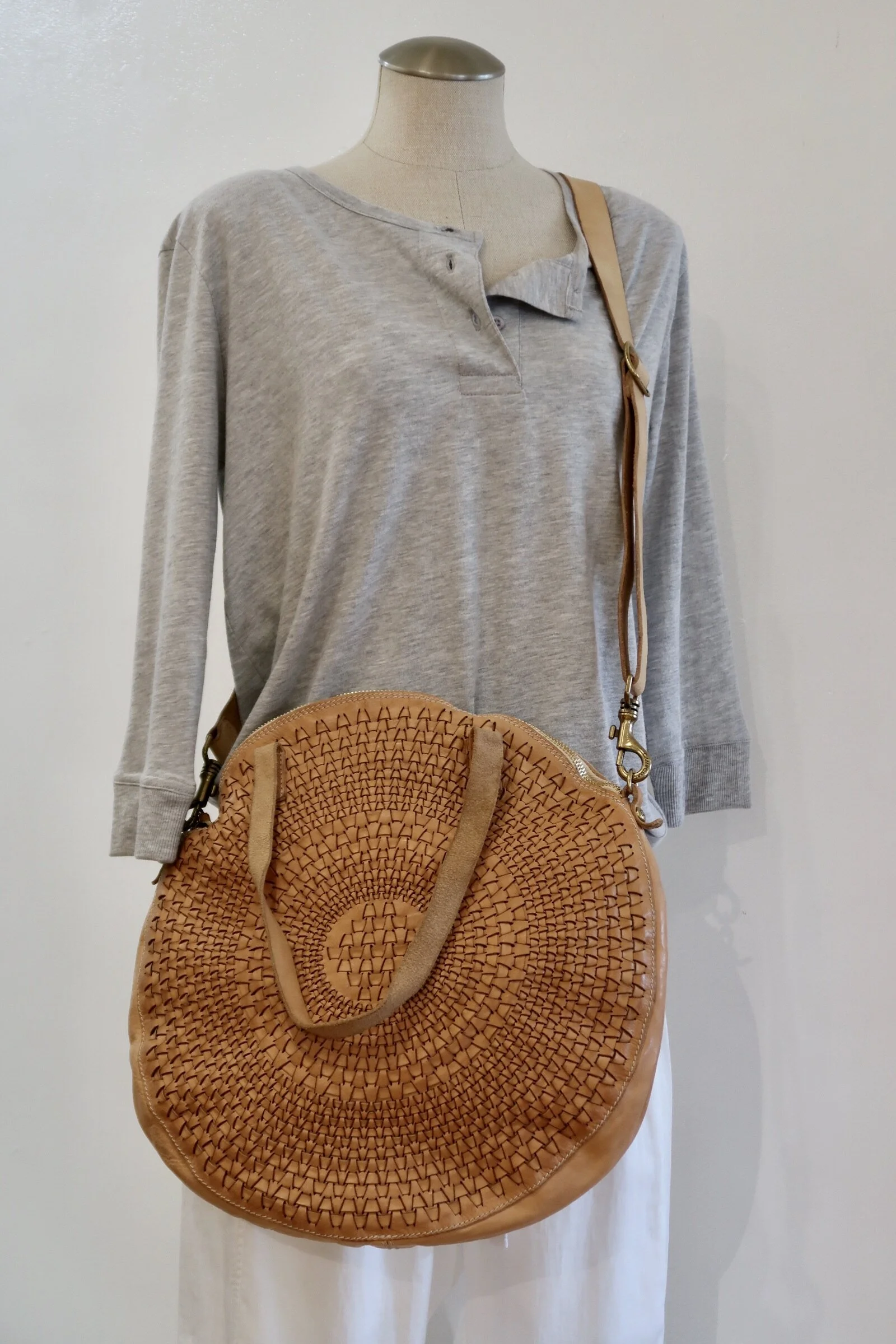 large woven bag