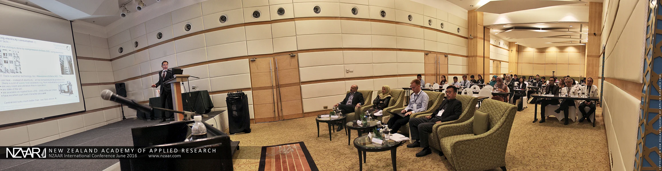 International Event Series on Natural and Built Environment, Cities, Sustainability and Advanced Engineering by New Zealand Academy of Applied Research (June 2016 - Putrajaya Shangri-La Hotel, Malaysia)