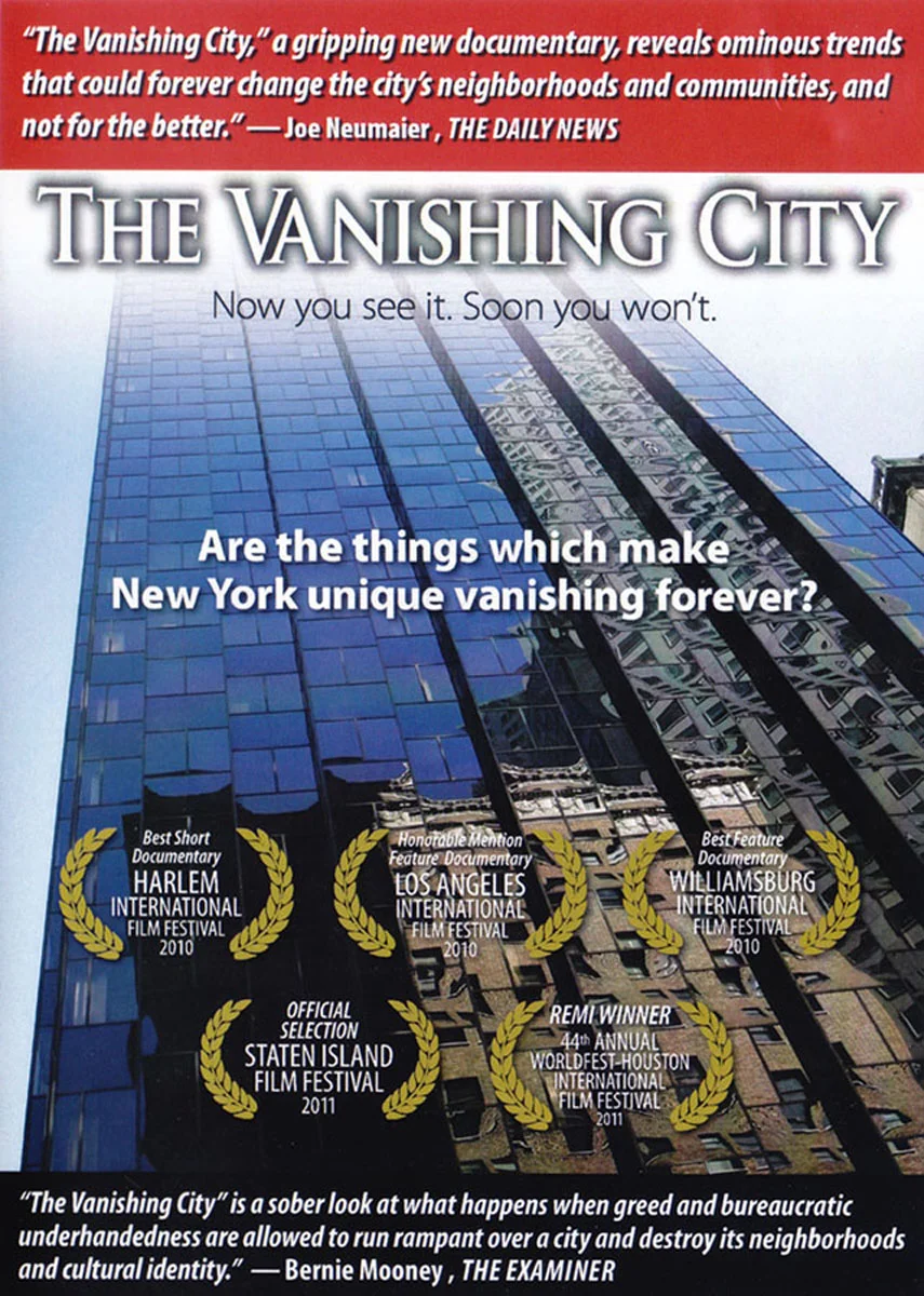 The Vanishing City DVD
