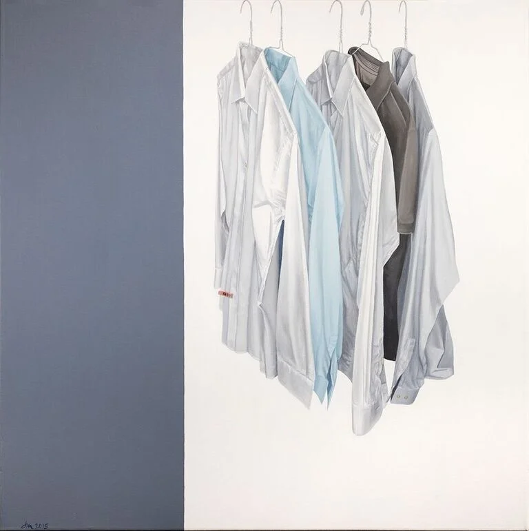 In The Closet Acrylic on Canvas 36 x 36 inches SOLD