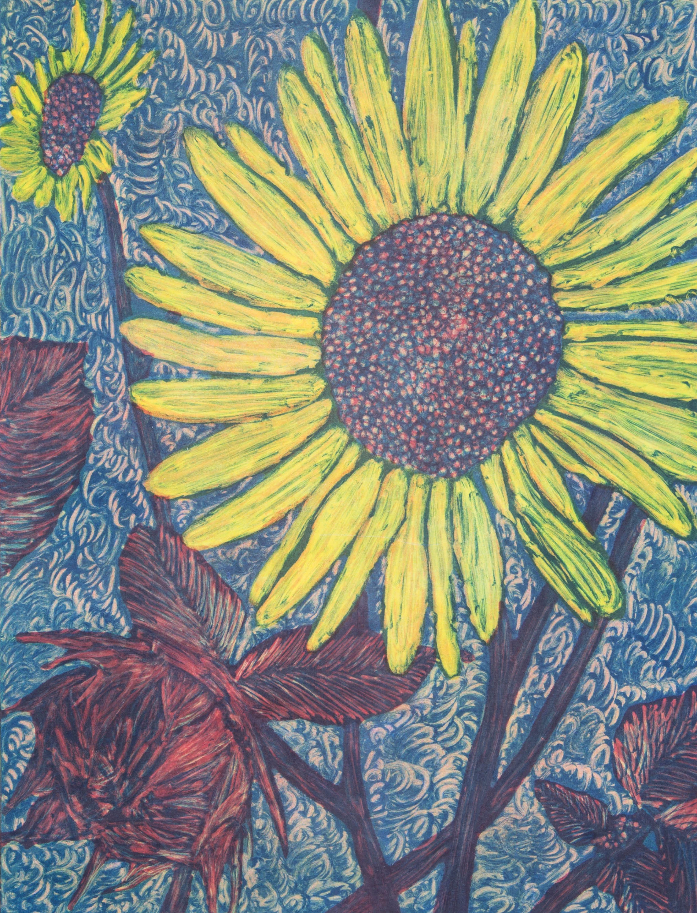 Helianthus annuus No. 317" x 21"2016Monotype