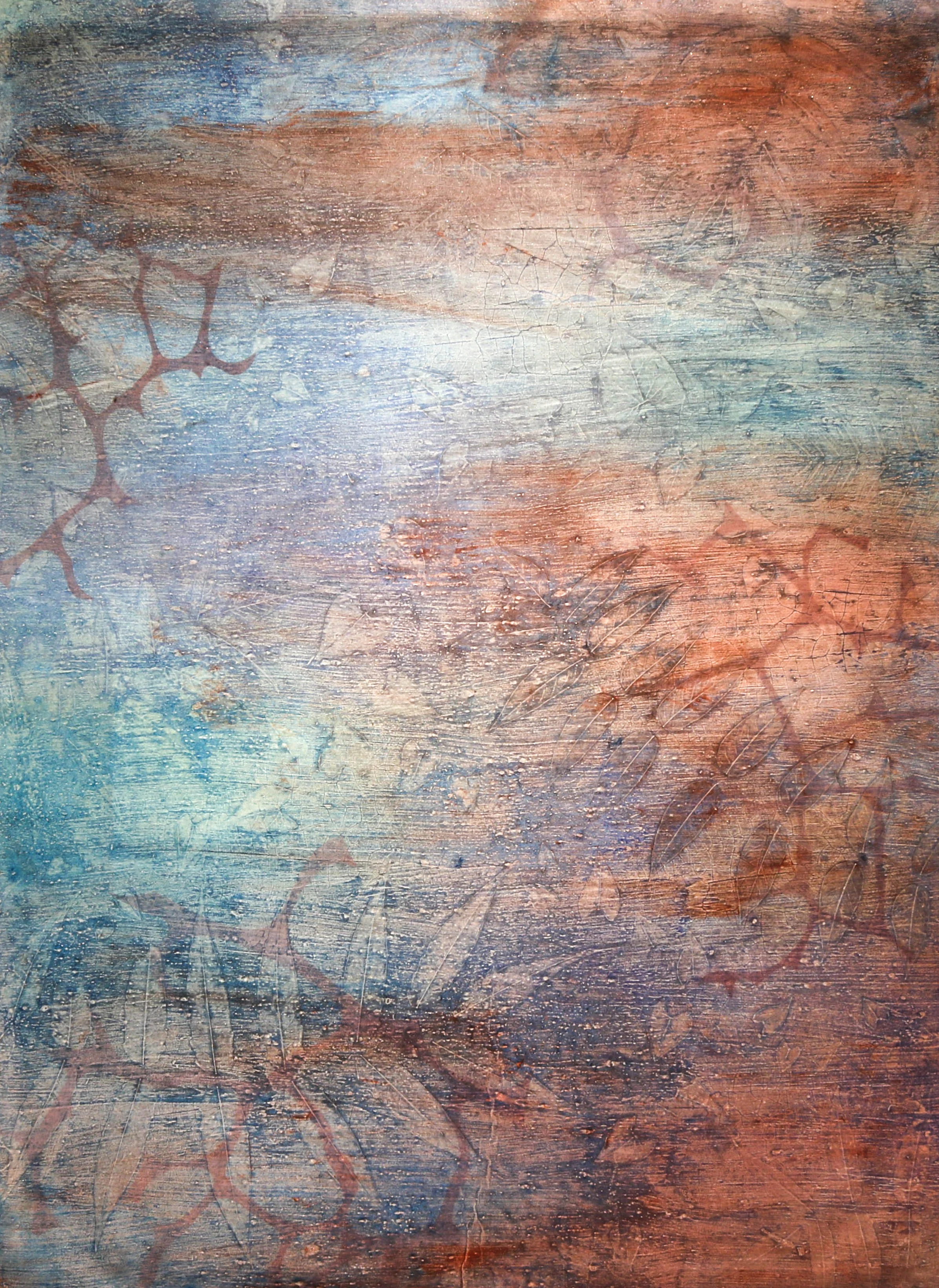 Untitled (Blue)28" x 37"