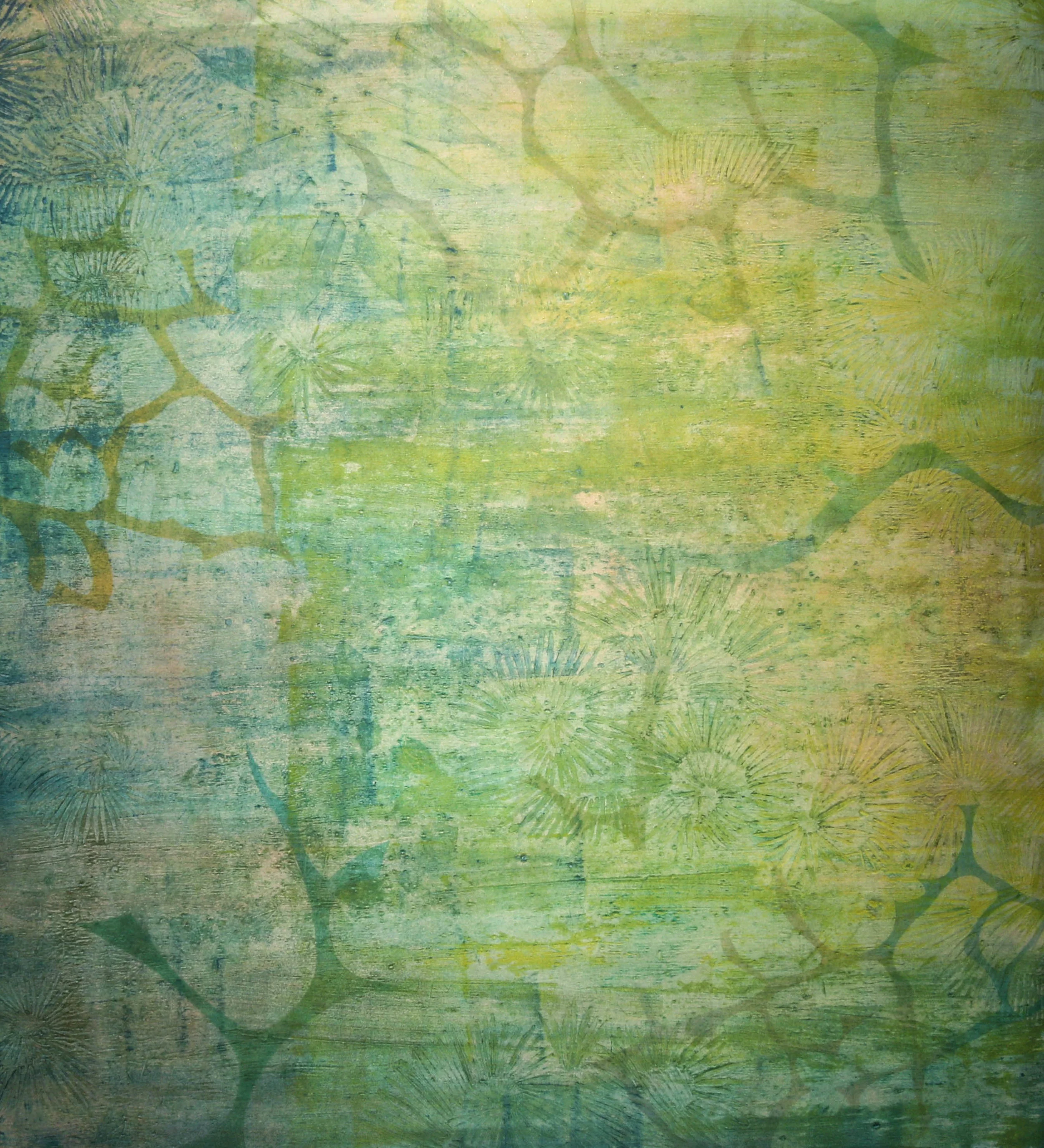 Untitled (Green)33.5" x 37"