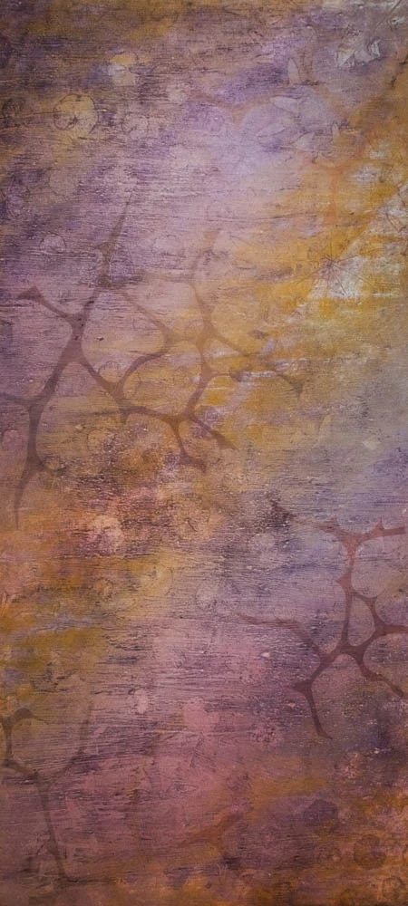 Untitled (Purple)21" x 45"