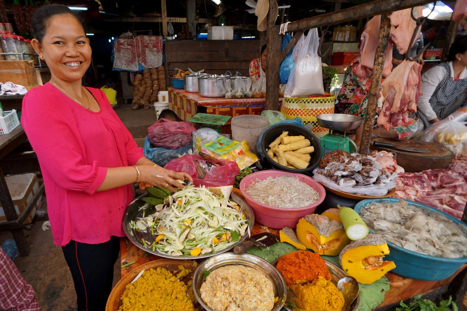 Siem Reap market tour