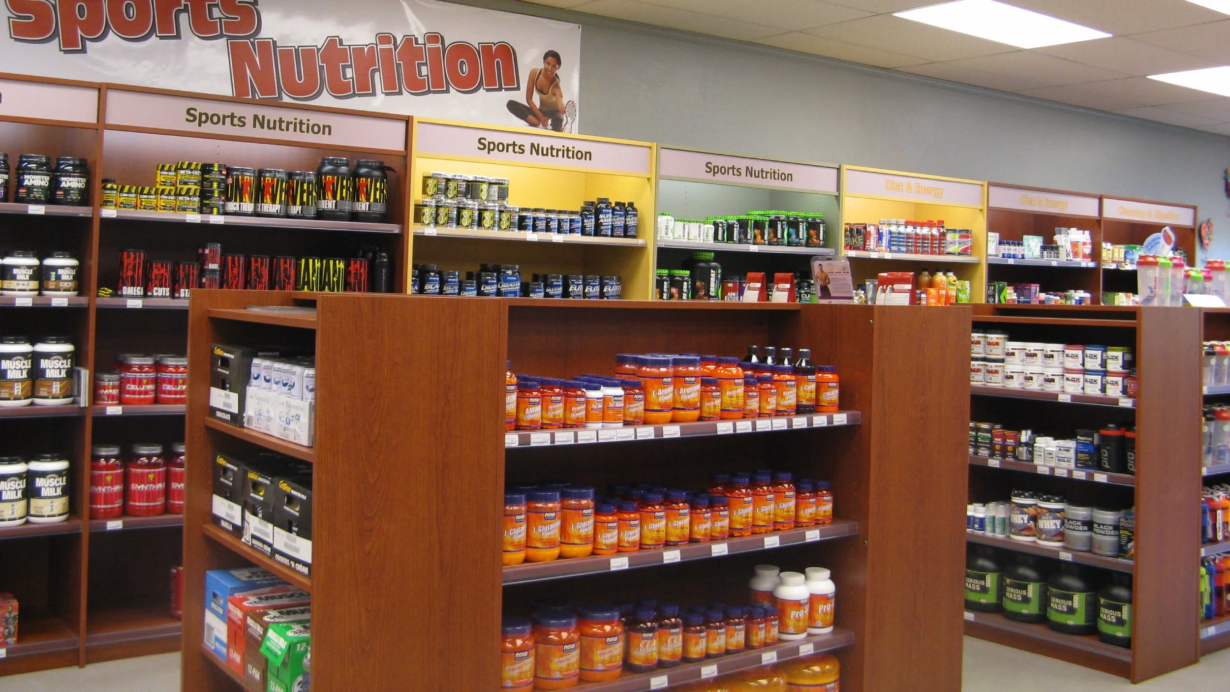 Wood Retail Store Display