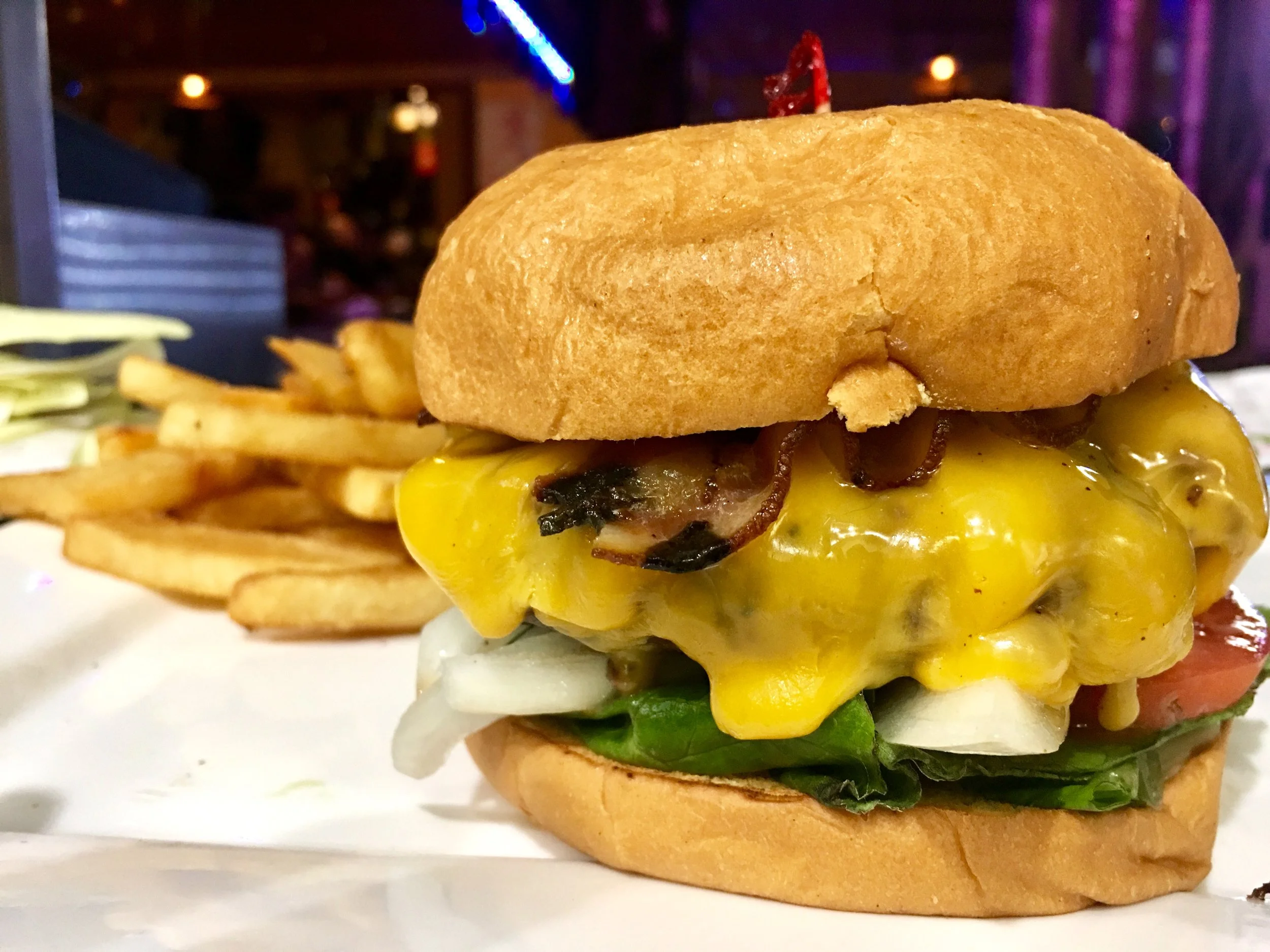 Pub Burger with Steak Cut Fries