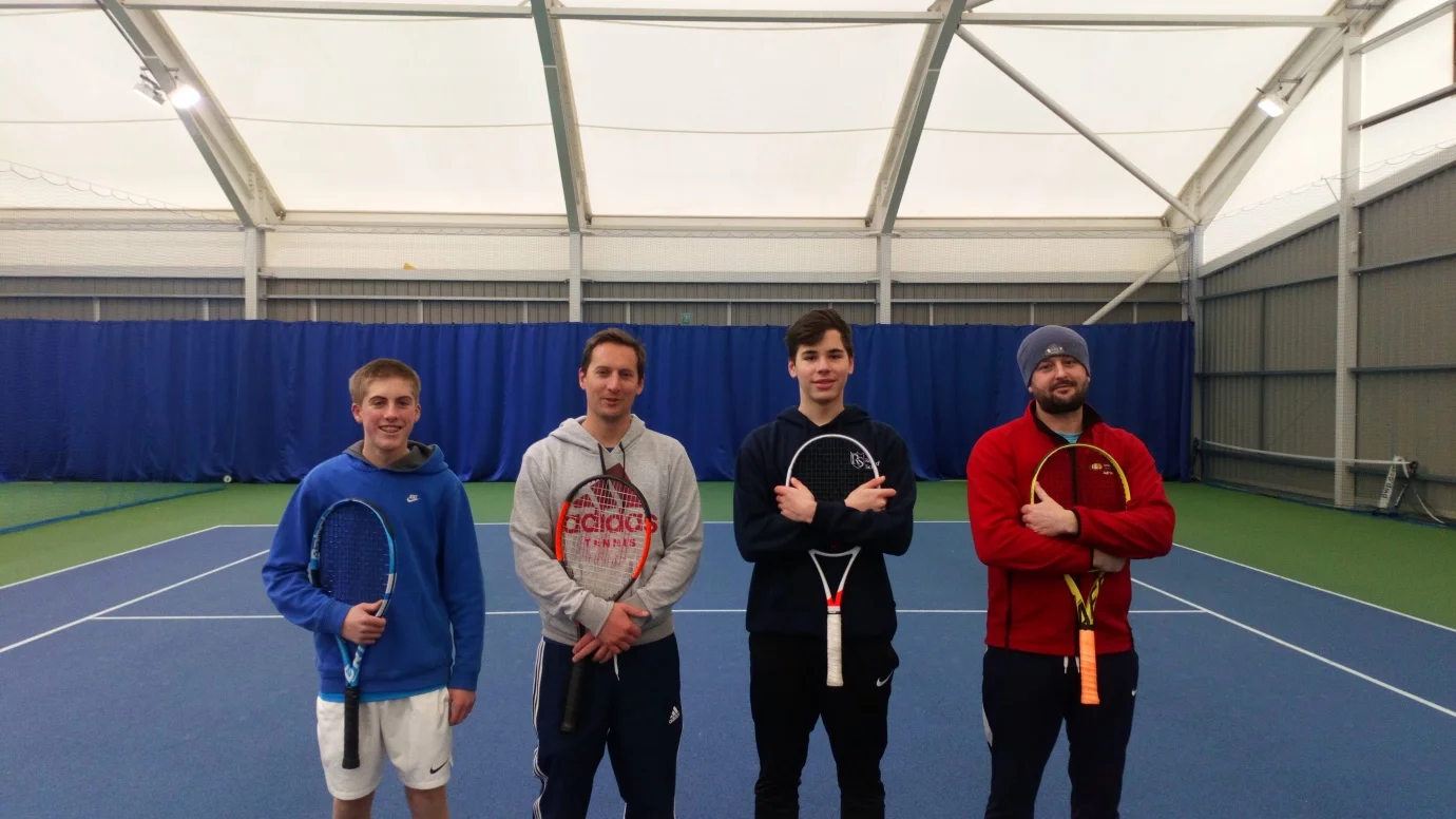 Myles, Thomas, Kyril and Adrian