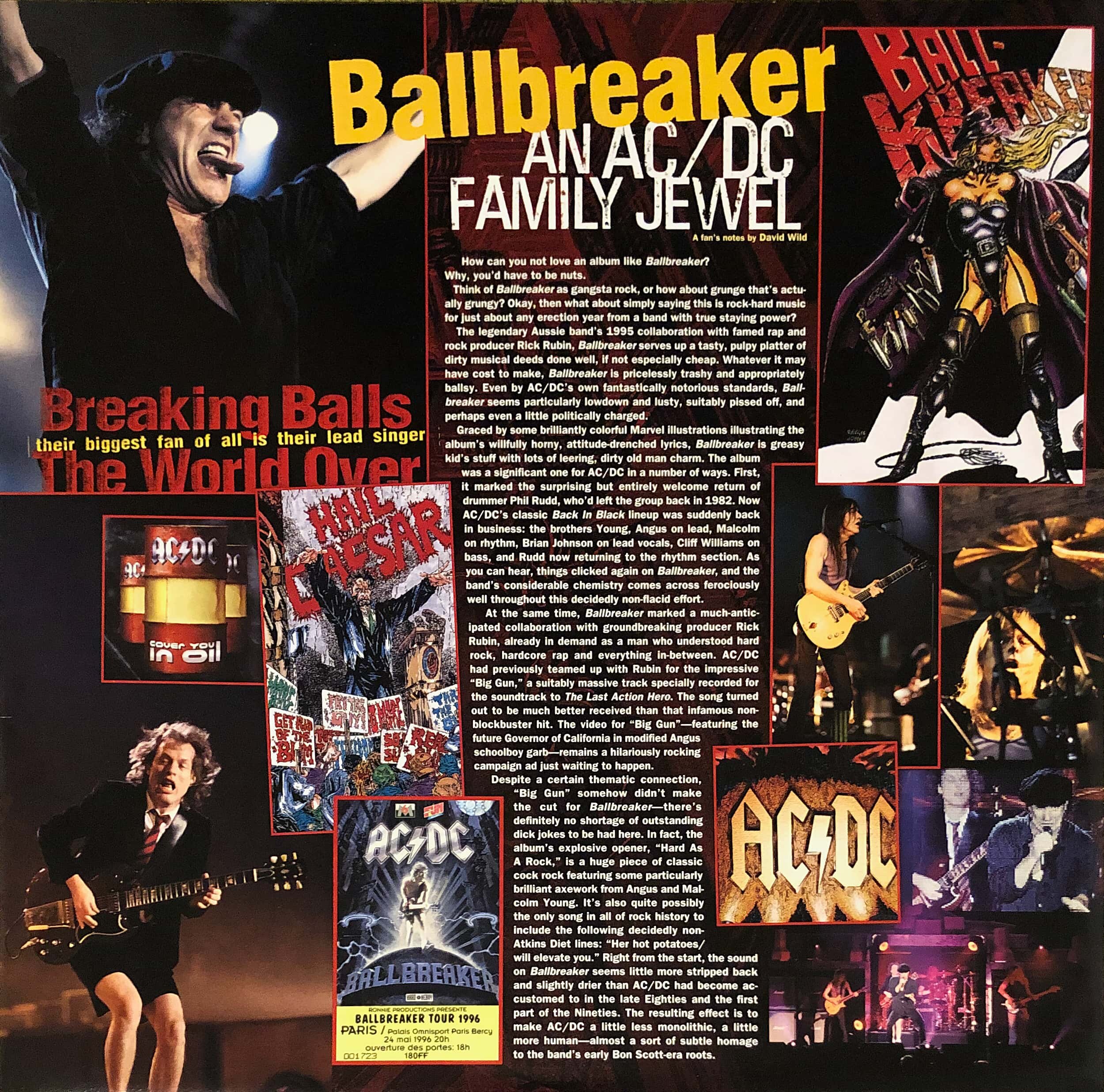 AC/DC – Ballbreaker (Album Review On Vinyl, CD, and Music) — Subjective