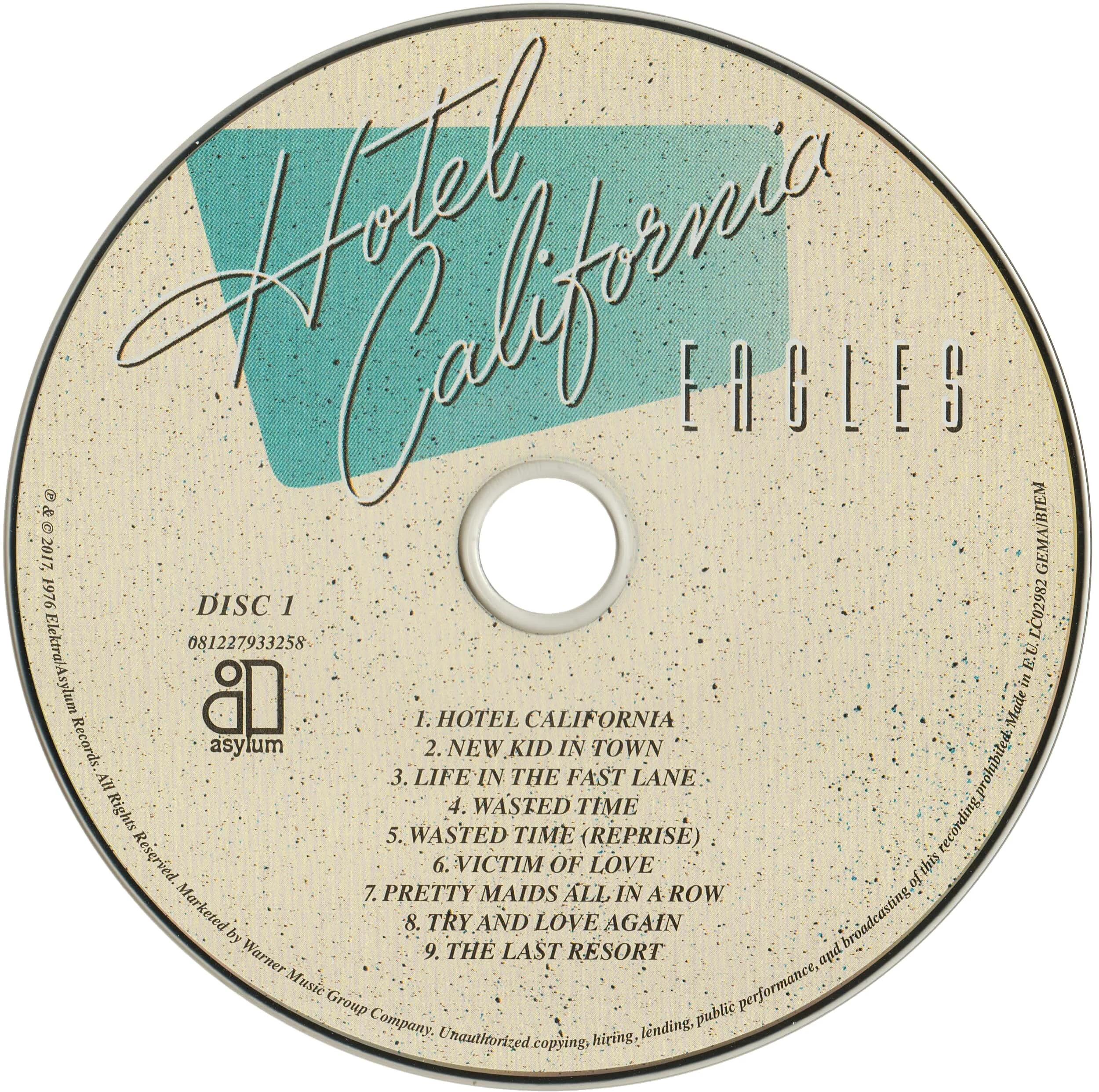 Eagles – Hotel California (Album Review On Vinyl, HFPA Blu-ray, CD ...